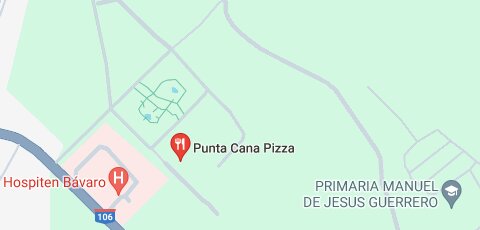 Mapa Punta Cana Pizza | PuntaCanaPizza.com